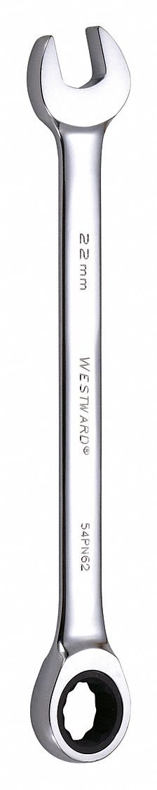 Combo Wrench Steel Metric 0 deg.