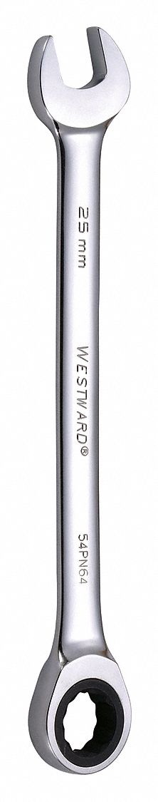 Combo Wrench Steel Metric 0 deg.