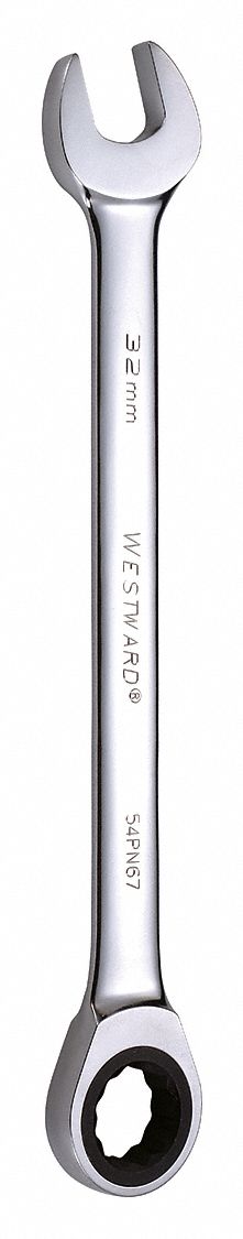 Combo Wrench Steel Metric 0 deg.