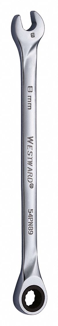 Combo Wrench Steel Metric 0 deg.