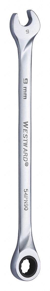 Combo Wrench Steel Metric 0 deg.