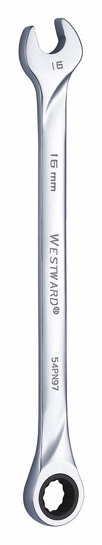 Combo Wrench Steel Metric 0 deg.