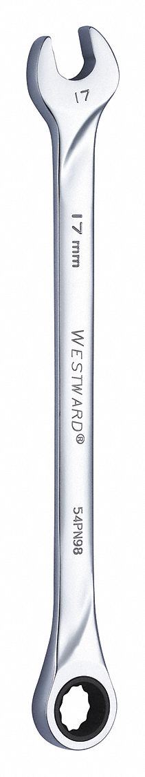 Combo Wrench Steel Metric 0 deg.