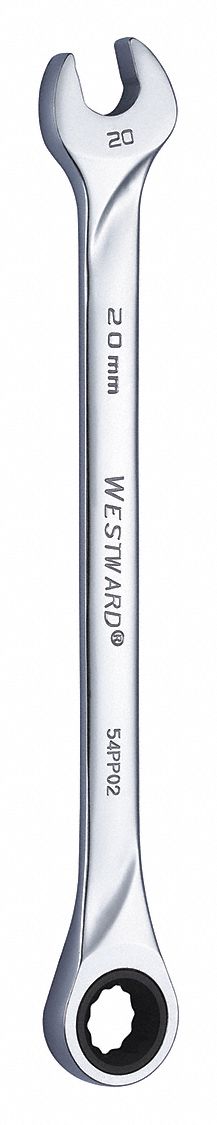 Combo Wrench Steel Metric 0 deg.