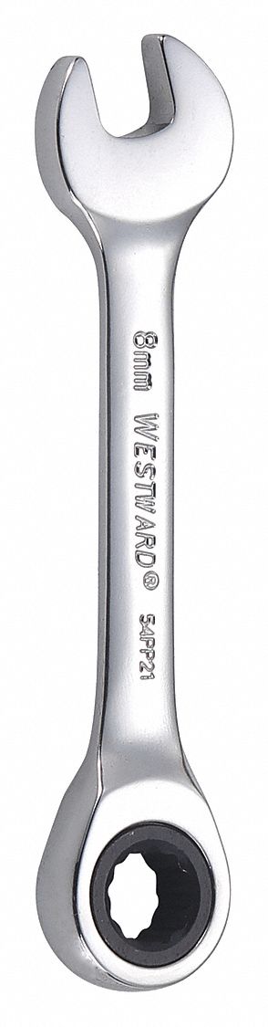 Combo Wrench Steel Metric 0 deg.