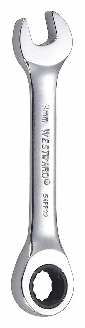 Combo Wrench Steel Metric 0 deg.