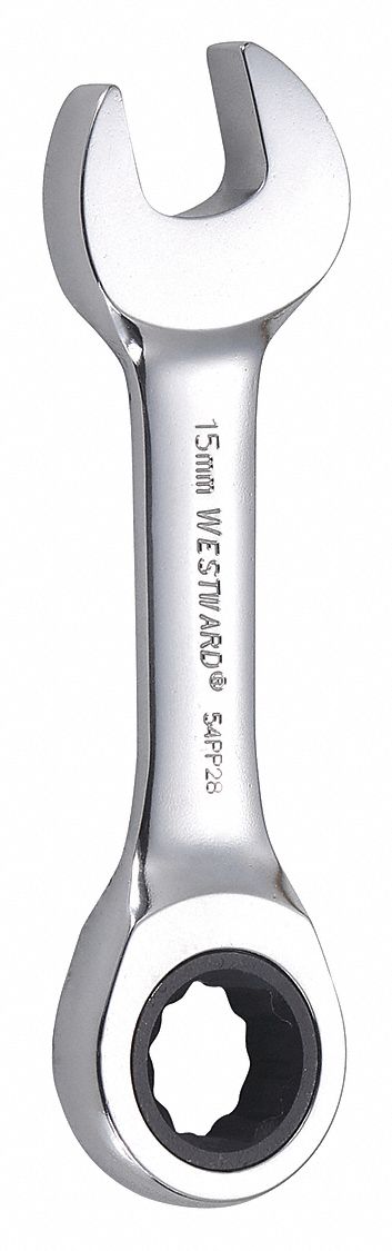 Combo Wrench Steel Metric 0 deg.