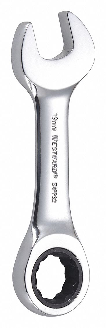 Combo Wrench Steel Metric 0 deg.