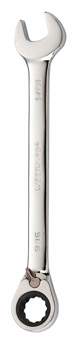 Ratcheting Wrench SAE Rounded 9/16
