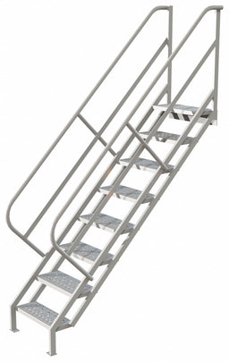 Stair Unit Steel 8 Steps 450 lb Ld Cap.