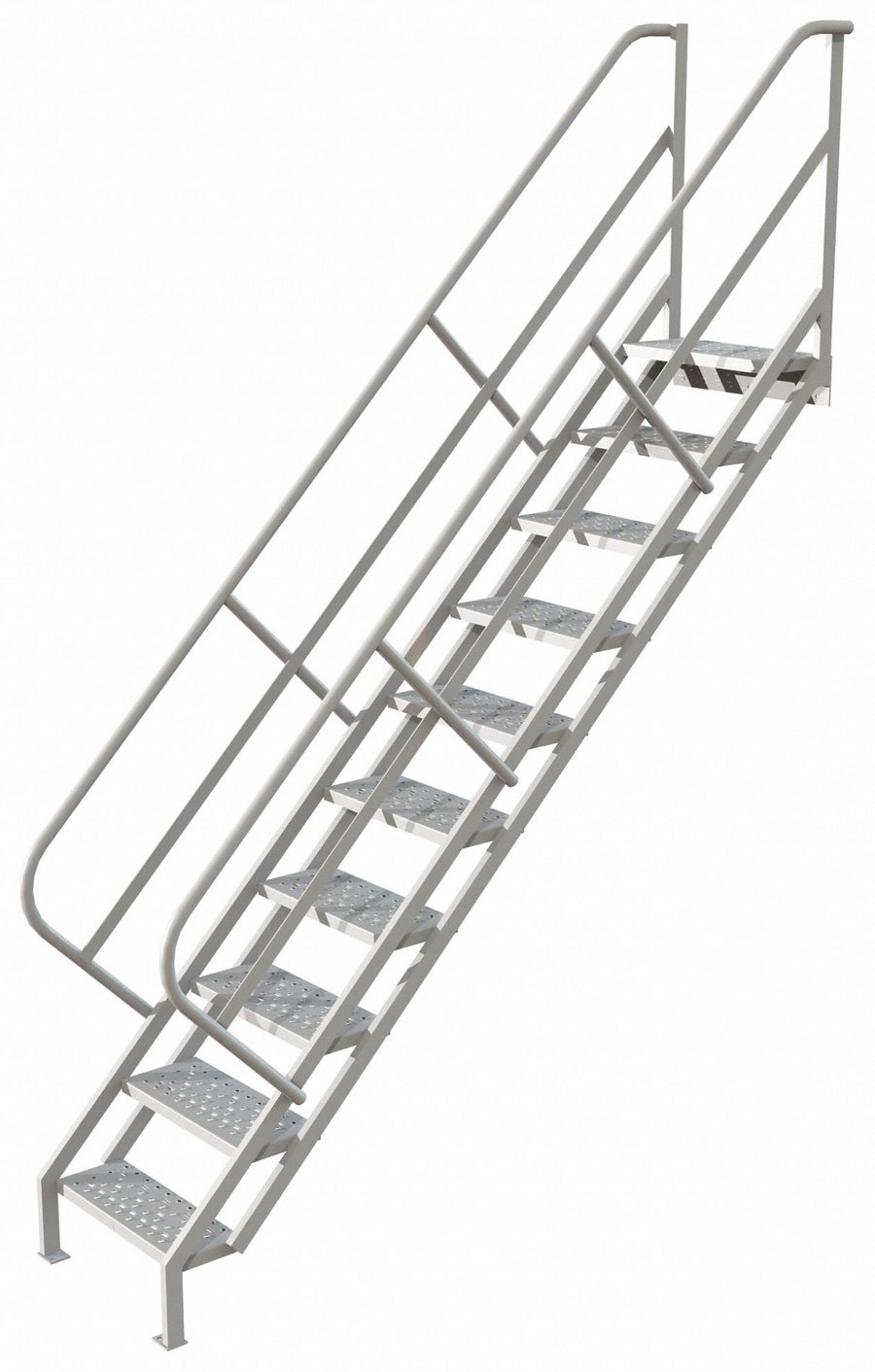 Stair Unit Steel 10 Steps 450 lb Ld Cap.