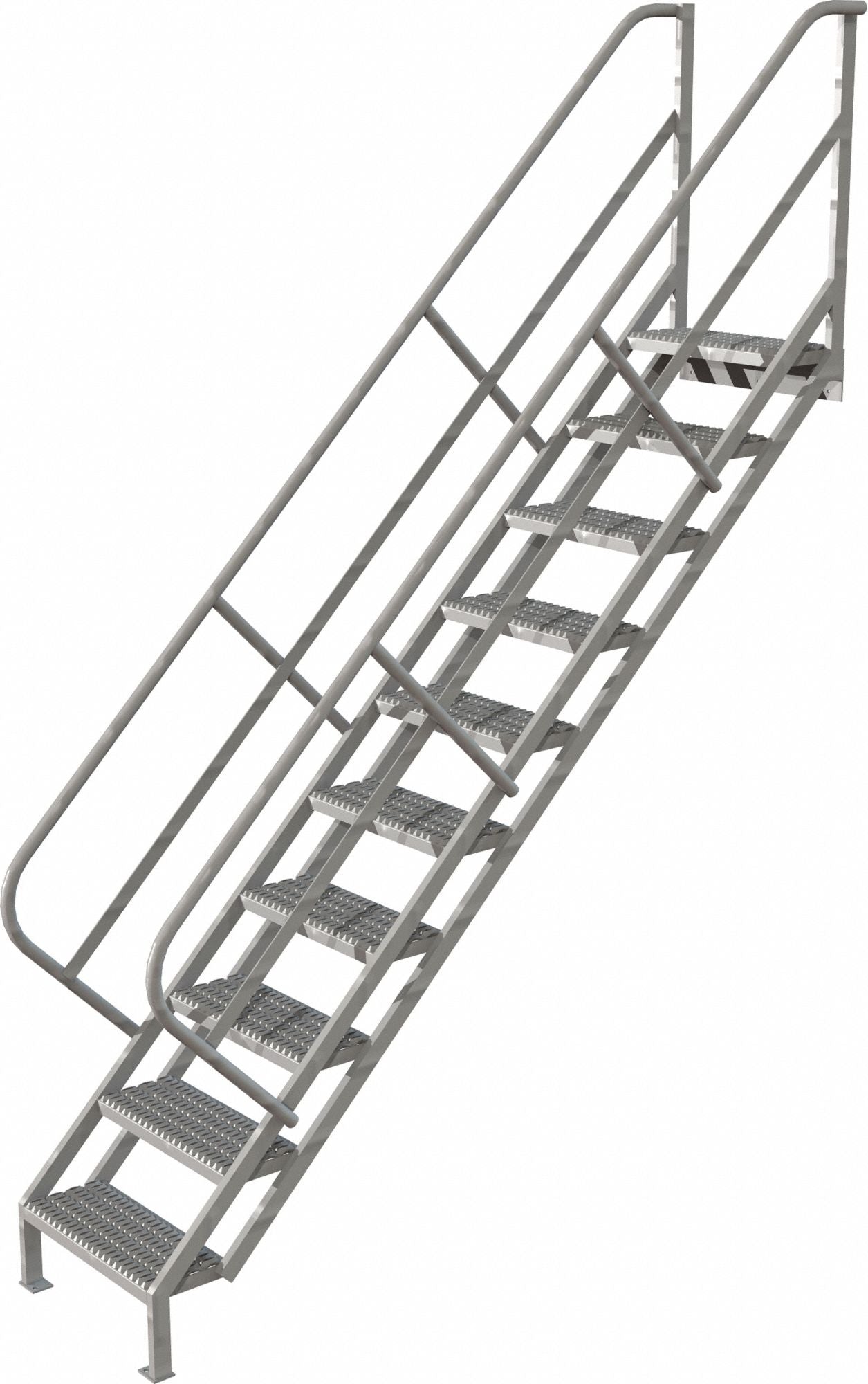 Stair Unit Steel 10 Steps 450 lb Ld Cap.