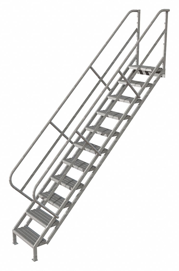 Stair Unit Steel 11 Steps 450 lb Ld Cap.