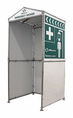 Emergency Three Sided Enclosure White