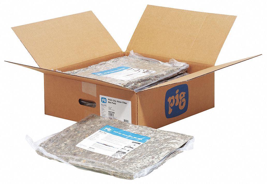 Oil Water Filter Mat Pads 36 L 36 W PK5