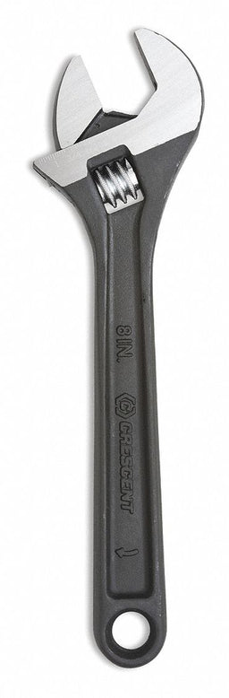 Adj. Wrench Steel Black Oxide 8