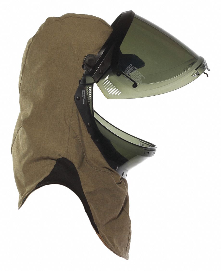 Arc Flash Hood Universal Size Green