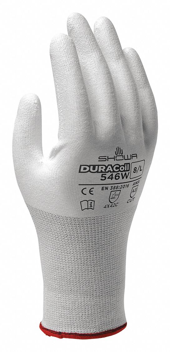 K2125 Coated Gloves White M PR
