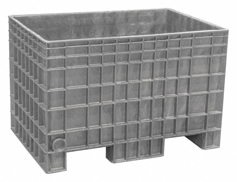 Bulk Container Light Gray Solid