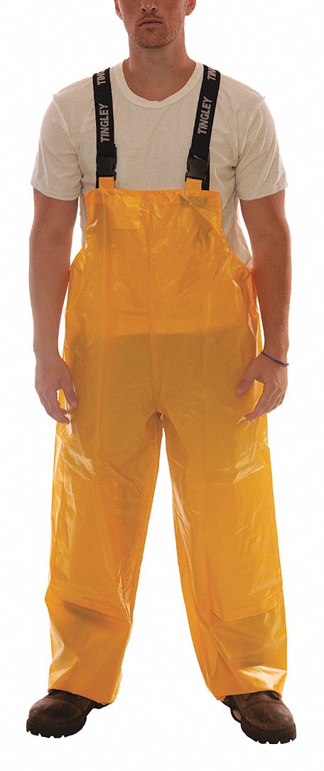 Rain Bib Overall L Yellow Unisex