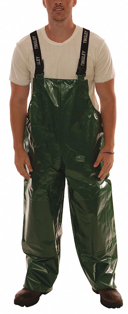 Rain Bib Overall M Green Unisex