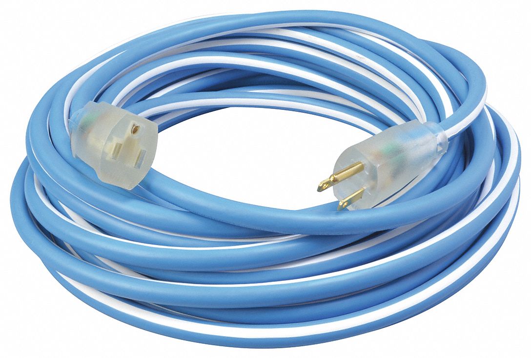 Extension Cord 12 AWG 125VAC 25 ft L