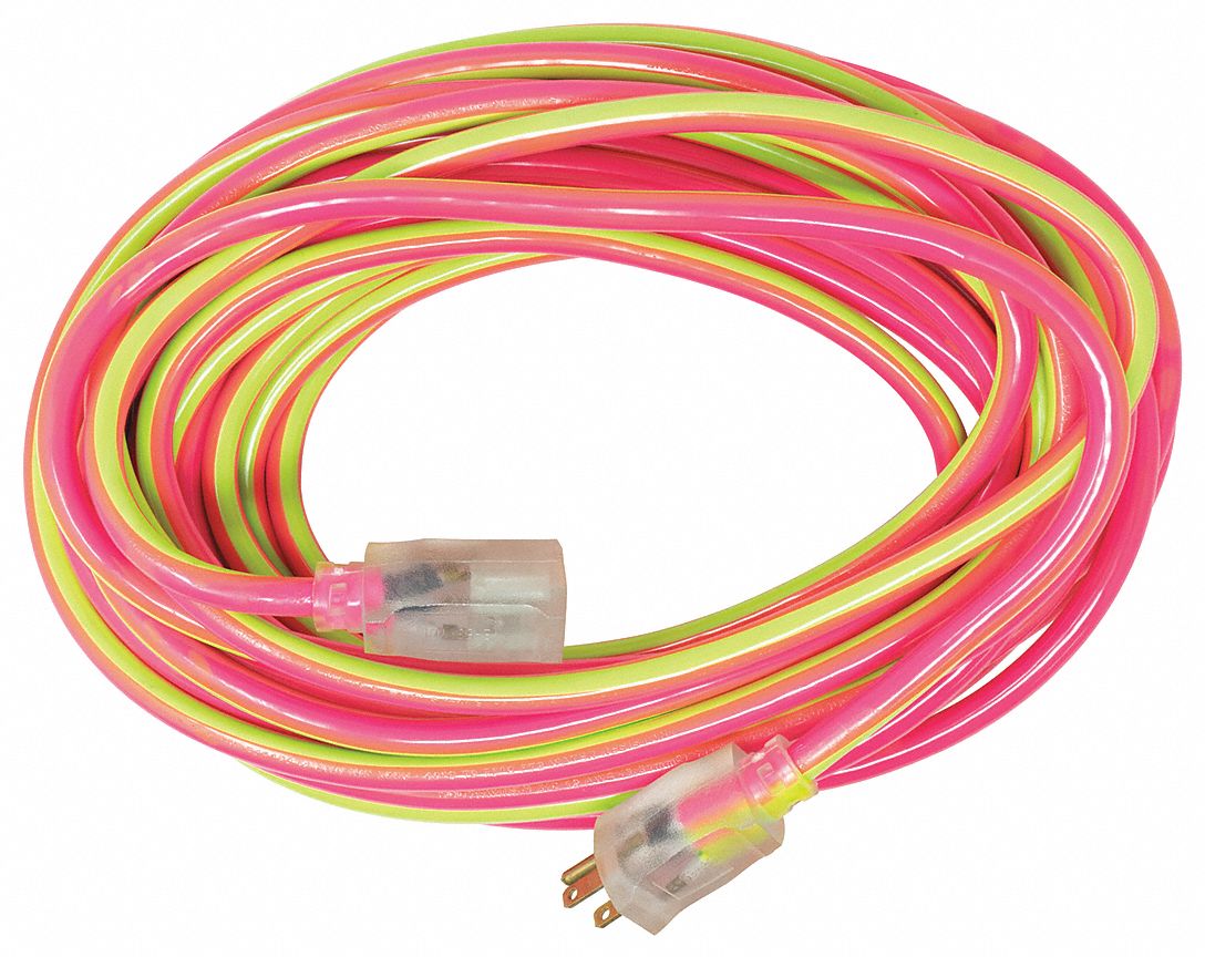 Extension Cord 12 AWG 125VAC 50 ft L