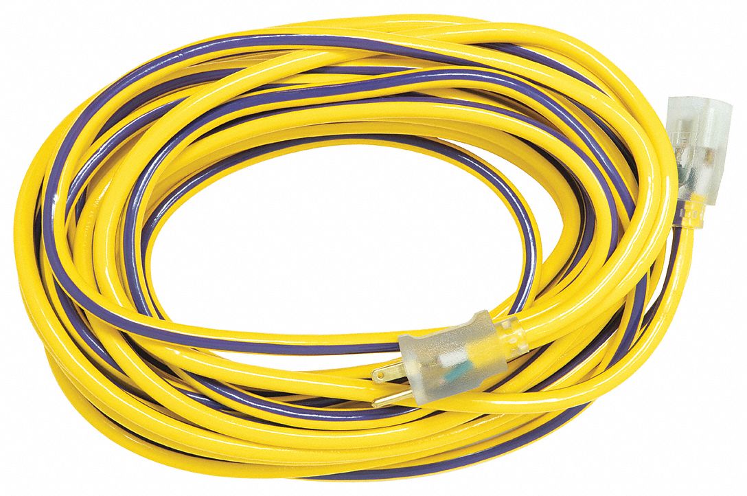 Extension Cord 12 AWG 125VAC 50 ft L