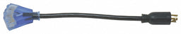 Cord Adapter 12 AWG 17 Cord L Black