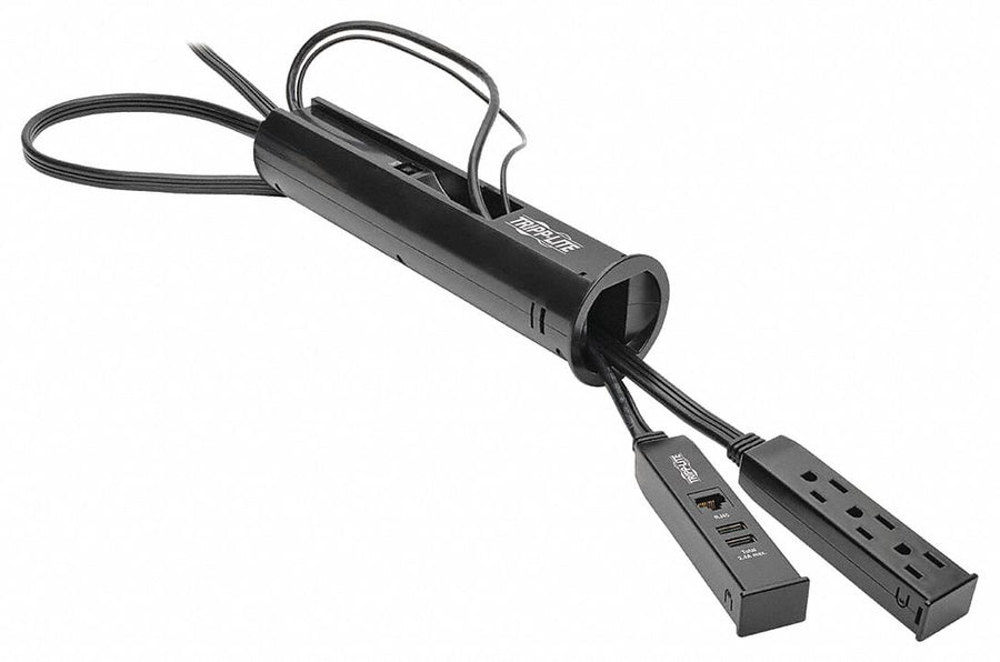 Surge Protector Outlet Strip 15.0A Black