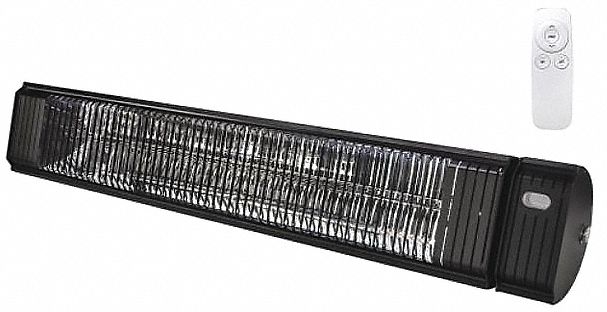 Spnd Infrd Rdnt Elc Wall Heatr 27 L 120V
