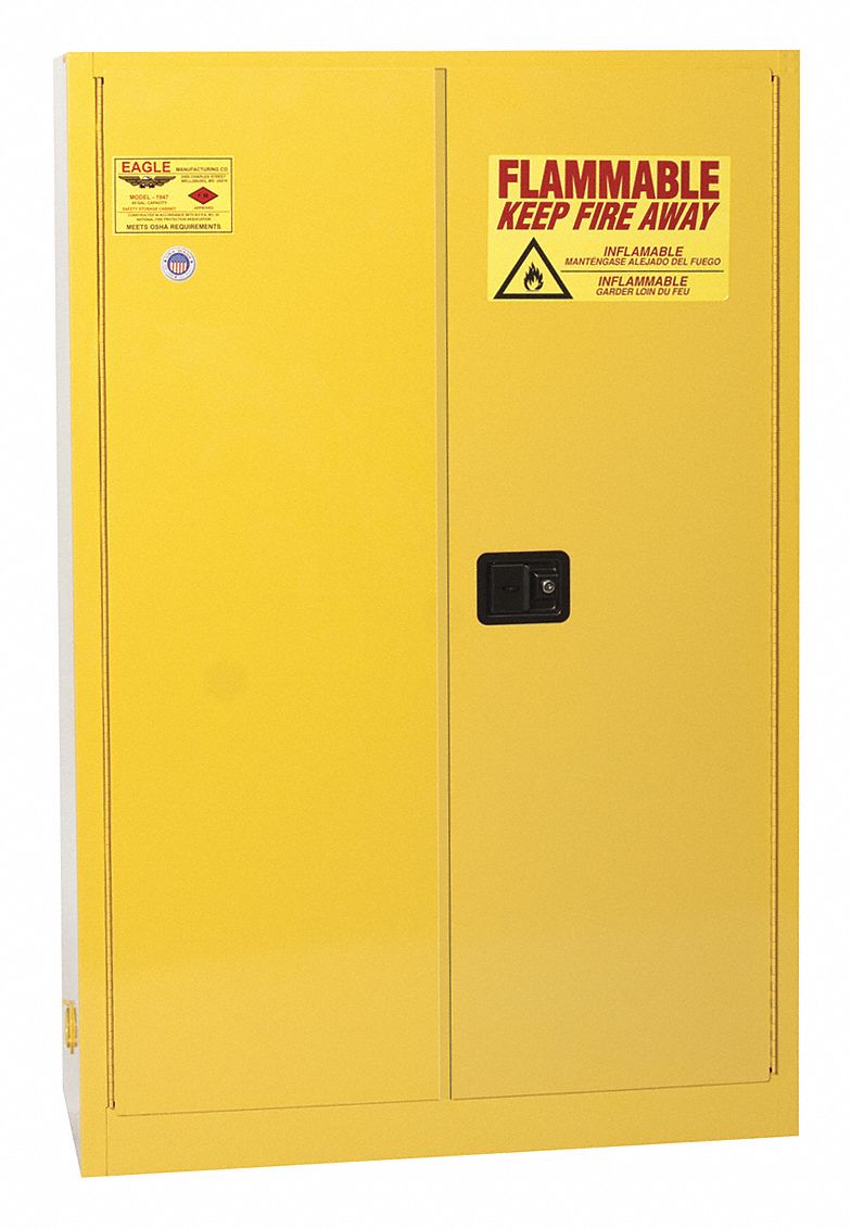 K2470 Flammable Liquid Safety Cabinet Yellow
