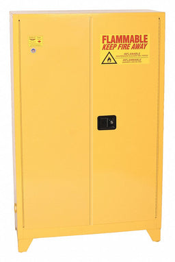 Flammable Liquid Safety Cabinet Yellow