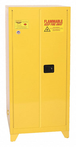 Flammable Liquid Safety Cabinet Yellow