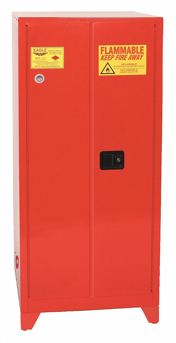 E5394 Flammable Liquid Safety Cabinet Red