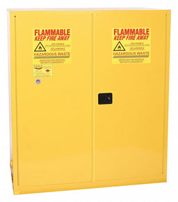 Flammable Liquid Safety Cabinet Yellow