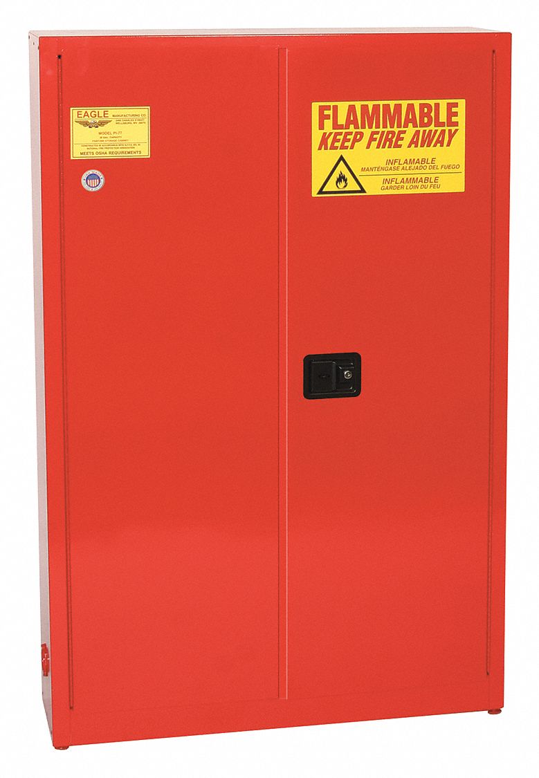 K3010 Flammable Liquid Safety Cabinet Red