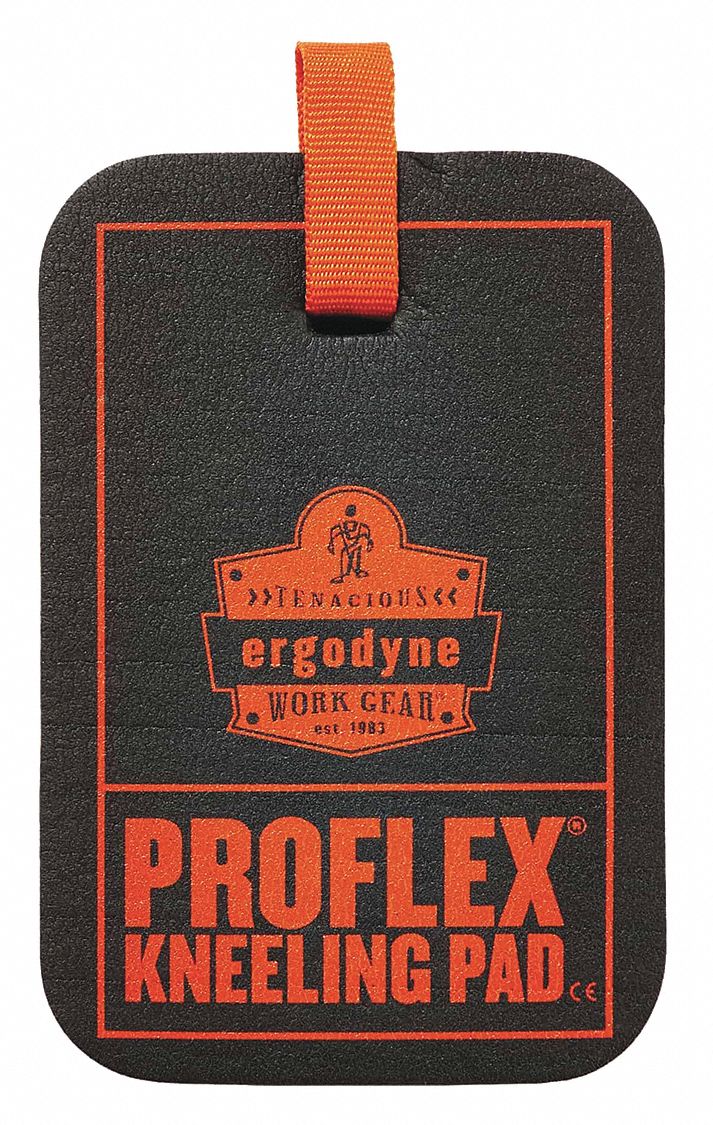 Kneeling Pad 6 L 4 W Rubber Black