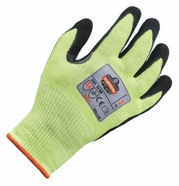 Coated Gloves Nitrile Sandy 2XL Lime PR