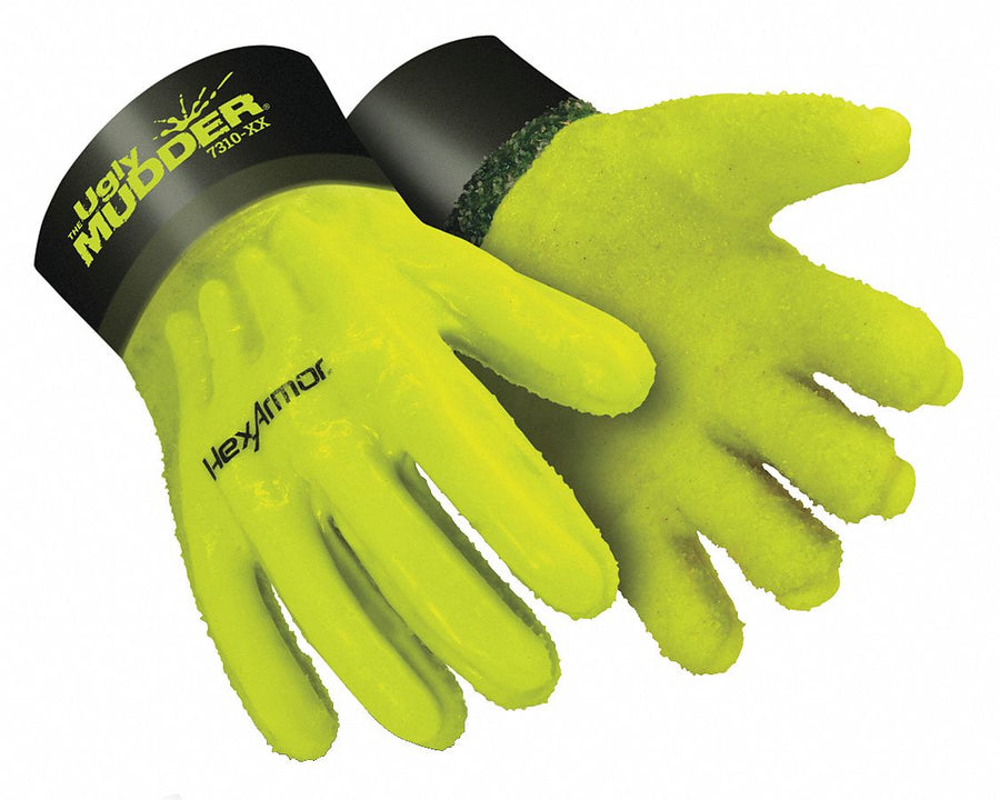 K2845 Chemical Resistant Gloves PVC Coat L PR