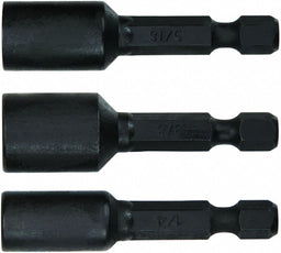 Nutsetter Set Steel Impact Rated PK3