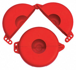 Gate Valve Lockout Red 12 L 2-1/2 H