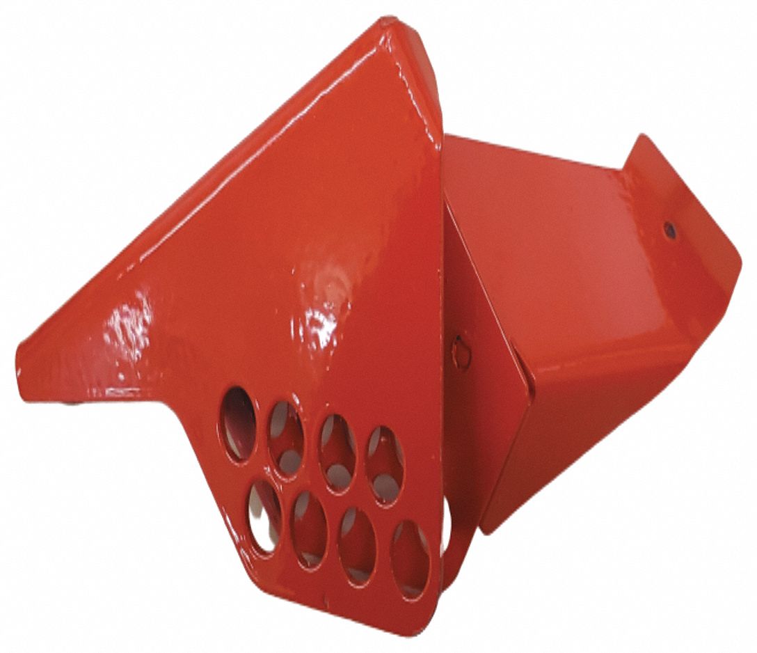 Ball Valve Lockout Red 5-3/4 L 2 H