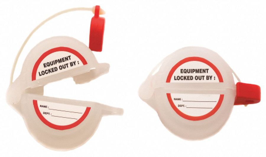Push Button Lockout Clear 4-1/2 L 3 H
