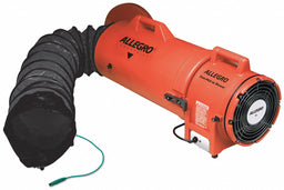 Confined Space Blower Orange 13 1/2 W