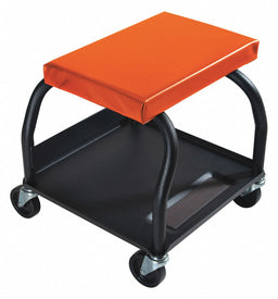 Mechanic Seat 17 H Steel 480 lb 4 Wheels
