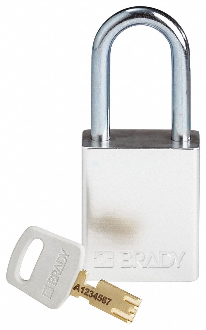Lockout Padlock Al Silver Key Different