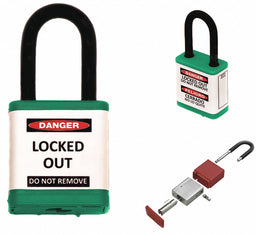 Lockout Padlock 1-1/2 Shackle Height