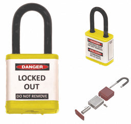 Lockout Padlock 1-1/2 Shackle Height