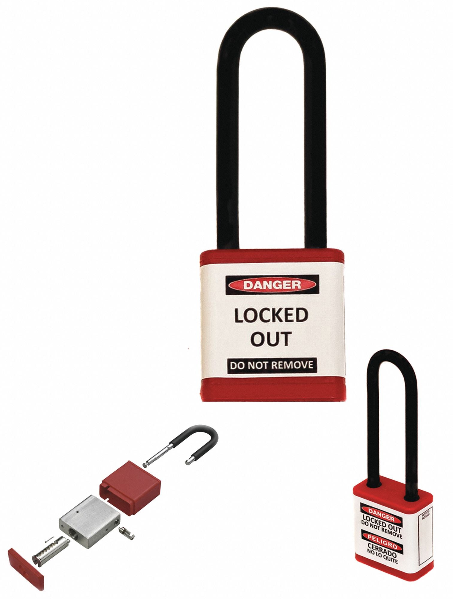 Lockout Padlock 3 Shackle Height